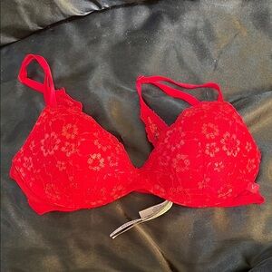 Victoria’s Secret Red Lace Women's Bra